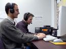 K5AEA Hard at it Saturday evening, with DK1CM helping to pull them out of the noise.