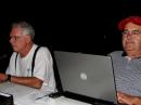 Ed W4ZSB and Bob KC4AF making contacts on 40m phone.