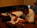 Rich, K3RWN working 80 phone while Mike, N3PUR in the back hits the bands hard. 