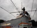 Installing the yagi.