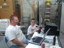 Greg (K1GMG) and son, William (KB1NAH) try out HF...