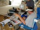Shane-KI4OSD running 20m CW