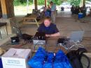 John-KG4HYK working 6 meter station