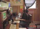 Jack, N5DUW working an EU pile on cw.