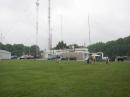 AM Station WDEL's mighty towers provided a cone of protection for K3QBD.  Just make sure you don't touch the guy wires!
