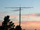 June 2006 - The same antenna looks as new on the tower at OH0JFP in Åland Islands