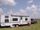 The South Dakota Division of Emergency Management brought one of their emergency communications trailers to Field Day, demonstrating the close working relationship between Emergency Management and the ham community.