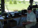 Ray, W8MFU, was our GOTA coach and also demostrated ATV