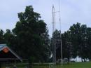 AVQ 18 vertical and tower for dipole array for GOTA station