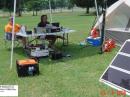 Solar Array used Sunday for Natural QSO operation
