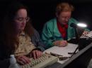 Robyn N5CJW loggs as Naomi KC7NLI operates 20M Phone.