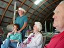 Visitors Jerry and Gwen Anderson, Millie and Joe WB7TNH Heyde.