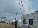 Setting up the HF antennas