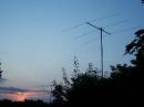 I love to take sunrise shots with the Six Meter Yagi in the foreground.