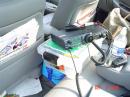 I was the backseat 6m/2m operator for the afternoon. 100watts on 6 w/ IC-706 and 100watts 2m w/ FT-817 driving a brick.