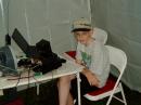 OUR GOTA STATION WAS IN TOP SHAPE THIS YEAR WITH ANDREW, KC2PMW AS OUR YOUNG HAM AT THE MICROPHONE