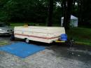 CLOSE UP THE CAMPSITE AND....
