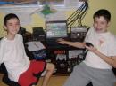 Ross (logger) and Oscar KI6BEW