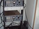 The Amplifiers As The Are Now In Late November. AM-6154 on 144 Mhz, AM-6155 On 222 Mhz, And TE Brick On 432 Mhz. 