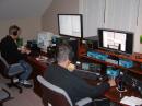 CQ SS DE K4TD...
VE7ZO (Left), K4TD (Right) and NX1T (Behind the camera)