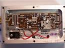 Last year, we had no chance on rx the JA on 2424 MHz due to QRM.  This year we designed up a new down-converter 2424 to 454 MHz. On board filter and helix, with up to +1 P1db input.  We can hear and work our JA friends now even with the ISM and other signals in the 2.4 GHz band.