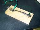 This is the "Dinner Fork" that I used for Straight Key Night. I "Fed" good portions of CW to all of my contacts.
