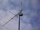 KE5ELU antennas - Cushcraft AR27010s 2m/440 horizontal, tram 2m/440 vertical