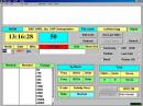 Here's a screenshot of W3KM's VHFLOG v3.52 that I used this time around. Down at the lower right corner is the UTC optioned Alpha Clock program I use for quick reference of time keeping, I optioned this program to appear on top of every program I open as I always option to have my XP's Start-bar hidden and cannot option to use time displayed there in UTC or military formats.