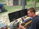 KB3LSM operating 2A station W3WPA on Sunday morning.  Aaron's networked logging was also a hit!