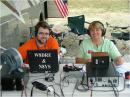 Mother &amp; son operating team.
Drew, W8DRE &amp; Sandy, N8YS (me)