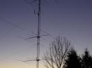 My RF lighting up the sky?
3 TH7's, a 402CD, and wires on 80/160.