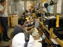 Everyone hard at it at the starting Gun.   No, we were not using the amplifiers.