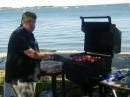 Chef Mark KB1JGL in the kitchen