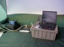 "Log Central" - all of our logging computers were networked this year.