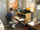 Eric, WØTT working 40M CW.