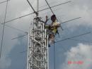 Yes sometimes we've got to climb to get it right, needed more bandwidth on 6, changed RG8 to LMR400 wow listen to them coming in now!