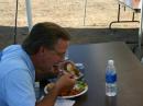 KB5ITS (Ben) chowing down
