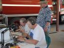 Mike N0MPM, Benjie W0CBH, and Chris KB0YRZ working up to 50 conteacts per hours, Nick and Mike made over 90 later.