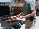 KC0UUO and food, it was warm out there