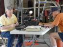 Nick and Mike working on setting up the two stations