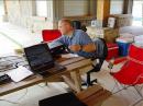 Junior working 20m ssb station