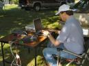 Tim KC0FCP, knocks 'em out at the PSK station.
