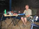 Dave's rather well-equipped "portable" station.