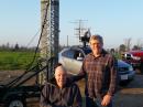ARRL vice directors past and present got together during the January 2015 VHF Contest.  At left is Wayne Overbeck, N6NB, Southwestern Division vice director, 1984-1992, with Marty Woll, N6VI, Southwestern Division vice director, 2008-present.  (Photo by K6FGV)